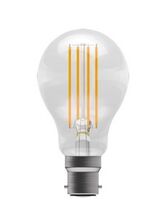 BELL 12W BC LED Filament Dimmable GLS Light Bulb Warm White (100w Equiv)