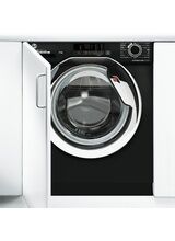 HOOVER HBWS48D1ACBE/80 Integrated Washing Machine 8kg 1400 Spin Black