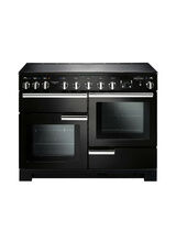 RANGEMASTER PDL110EIGB/C Professional Deluxe 110 Induction - Black With Chrome Trim