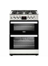 BELLING 444410822 Cookcentre 60cm Dual Fuel Stainless Steel Cooker