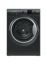 HOTPOINT NSWM965CBSUKN Freestanding Washing Machine 9kg 1600 Spin Black