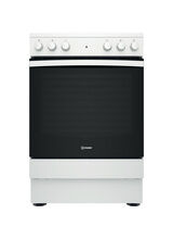 INDESIT IS67V5KHW 60cm Freestanding Electric Cooker - White