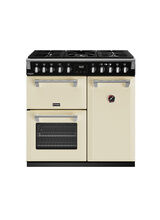 STOVES 444411433 Richmond Deluxe D900 Dual Fuel 90cm Range Cooker Classic Cream NEW FOR 2023