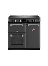 STOVES 444411530 Richmond Deluxe 90cm Electric Induction Range Cooker Anthracite Touch Controls NEW FOR 2023