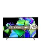 LG OLED42C34LA 42" OLED 4k Smart TV - Dark Titan Silver