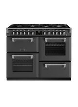 STOVES 444411570 Richmond Deluxe 110cm Dual Fuel Range Cooker Anthracite Grey NEW FOR 2023