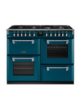 STOVES 444411575 Richmond Deluxe 110cm Dual Fuel Range Cooker Kingfisher Teal NEW FOR 2023