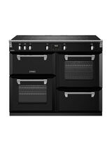 STOVES 444411455 Richmond Deluxe 110cm Electric Induction Range Cooker Black Touch Control NEW FOR 2023