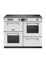 STOVES 444411594 Richmond Deluxe 110cm Electric Induction Range Cooker Icy White Touch Control NEW FOR 2023