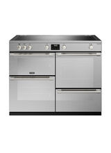 STOVES 444411483 Sterling Deluxe D1100 Electric Induction Range Cooker Zoneless Stainless Steel NEW FOR 2023
