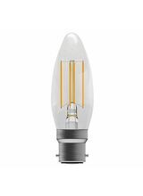BELL 4W BC B22 LED Filament Candle Light Bulb Warm White (40w Equiv)