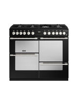 STOVES 444411466 Sterling Deluxe D1000 Dual Fuel Range Cooker Black NEW FOR 2023