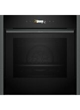 Neff B54CR71G0B 60cm Slide and Hide Built In Electric Single Oven Graphite