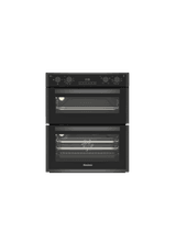 BLOMBERG ROTN9202DX 59.4cm Built-Under Electric Double Oven - Dark Steel