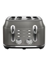 RANGEMASTER RMCL4S201GY 4 Slice Toaster - Matte Grey