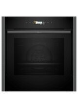NEFF B54CR31G0B N70 Slide and Hide Built-In Electric Single Oven Graphite-Grey