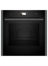 NEFF B64VS71G0B N90 Slide and Hide Built-In Electric Single Oven with Added Steam Function Graphite-Grey