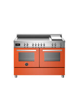 Bertazzoni Professional 120cm Range Cooker Induction Fuel Orange PRO125I2EART