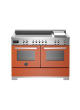 Bertazzoni Professional 120cm Range Cooker Induction Fuel Orange PRO125I2EART2