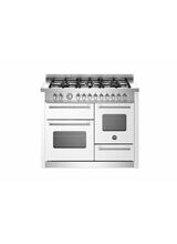 Bertazzoni Master 110cm Range Cooker XG Oven Dual Fuel White MAS116L3EBIC