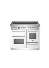 Bertazzoni Master 110cm Range Cooker XG Oven Induction White MAS115I3EBIC2