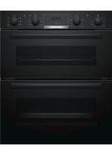 BOSCH NBS533BB0B Series 4, Built-Under Double Oven Black