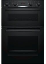 BOSCH MBS533BB0B Series 4, Built-in Double Oven Black