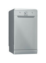 INDESIT DF9E1B10SUK Freestanding Slimline 9 Place Settings Dishwasher - Silver