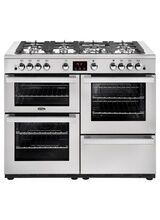 BELLING 444411729 CookCentre 110G 110cm Range Cooker Gas Professional Stainless Steel