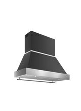 Bertazzoni Heritage Chimney Hood 120cm Wall Mounted Black KC48HERTNE+K120HERTX
