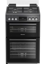 BLOMBERG GGRN655N 60cm Double Oven Gas Cooker + Hob - Anthracite