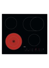AEG HRX64360CB 59cm Ceramic Hob - Black