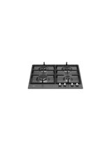 BERTAZZONI P604HERNE Heritage Series 60cm Gas Hob Matt Black
