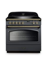 RANGEMASTER CLAS90FXEISL/B Classic FX 90cm Induction Slate/Brass