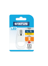 STATUS 1.5SLPWE14P1T10 E14 LED Fridge Pygmy Lamp