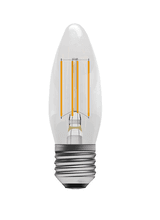 BELL 60719 3.3W Dimmable ES LED Filament Clear Candle 2700K