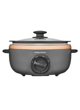 MORPHY RICHARDS 460016 3.5L Sear and Stew Slow Cooker - Grey