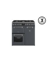 STOVES 444411849 Richmond 90cm Dual Fuel Range Cooker - Anthracite