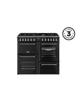 STOVES 444411856 Richmond 100cm Dual Fuel Range - Black