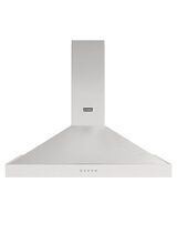 STOVES 444411653 Sterling Sterling 100PYR Pyramid Chimney Hood Stainless Steel