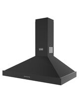 STOVES 444411652 Sterling 100PYR Pyramid Chimney Hood Black