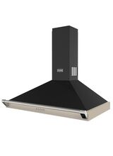 Stoves 444411659 Richmond 100PYR Pyramid Chimney Cooker Hood Cream