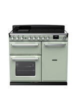 RANGEMASTER ESDL100EIPMNT/CM1 Estel Deluxe 100cm Induction Range Cooker - Mint/Chrome
