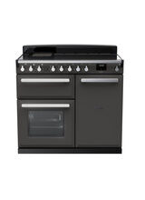 RANGEMASTER ESDL100EIPSLT/CM1 Estel Deluxe 100cm Induction Range Cooker - Slate/Chrome