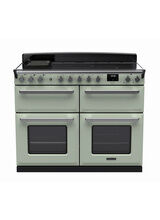 RANGEMASTER ESDLB110EIPMNT/CM1 Estel Deluxe 110cm BC Induction Range Cooker - Mint with Chrome Trim