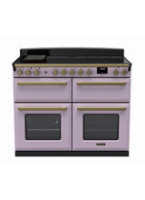 RANGEMASTER ESDLB110EIPHTH/AB1 Estel Deluxe 110cm Induction Range Cooker - Heather/Brass