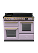 RANGEMASTER ESDLO110EIPHTH/AB1 Estel Deluxe 110cm Induction Range Cooker - Heather/Brass