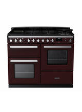 RANGEMASTER ESDLO110DFPBOR/CM1 Estel DLX 110 OC Dual Fuel Range Cooker- Bordeaux/Chrome