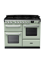 RANGEMASTER ESDLO110DFPMNT/CM1 Estel DLX 110 OC Dual Fuel Range Cooker - Mint/Chrome