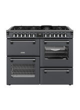 STOVES 444412027 Richmond Deluxe 110cm Dual Fuel Range Cooker - Anthracite